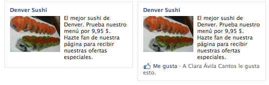 social ads facebook